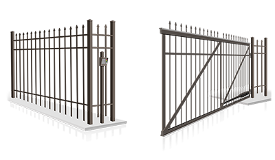 Commercial swing gate installation company in  Bellbrook Ohio