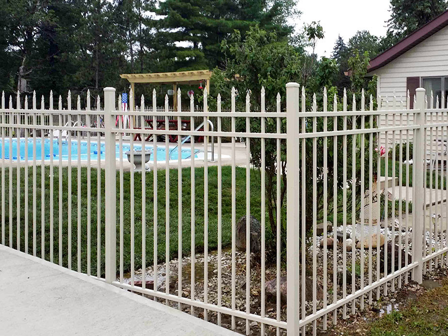 Security Fence Example in Miami Township Ohio