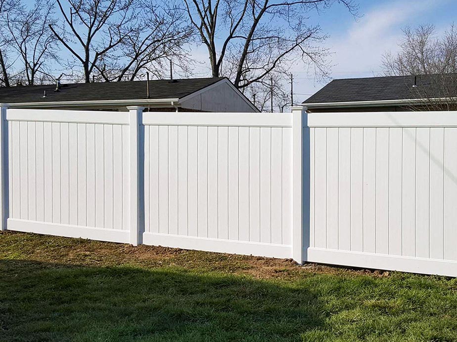 Privacy Fence Example in Washington Township Ohio