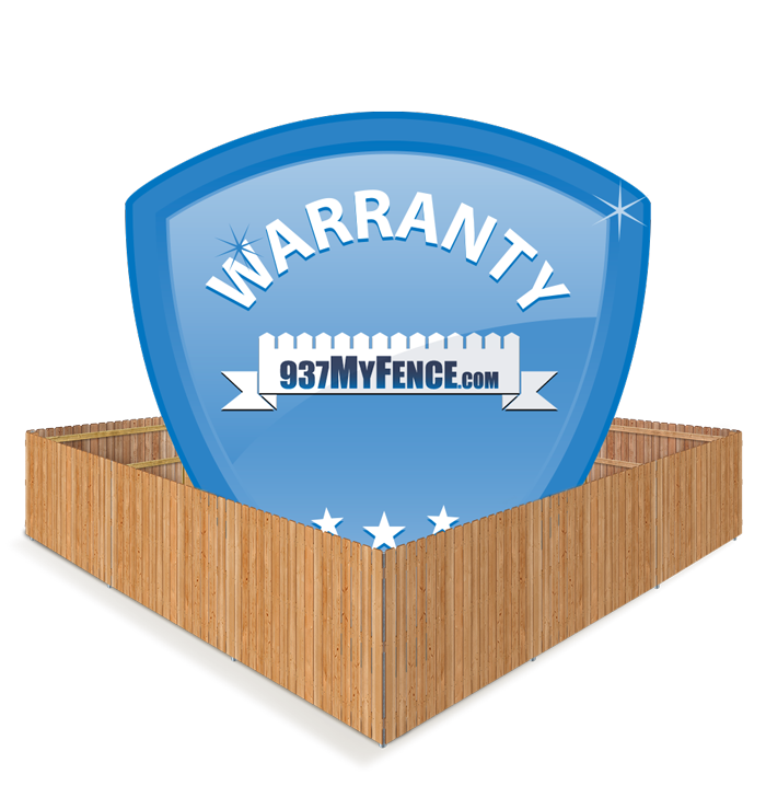Fence company that offers a warranty with their fence in Dayton Ohio